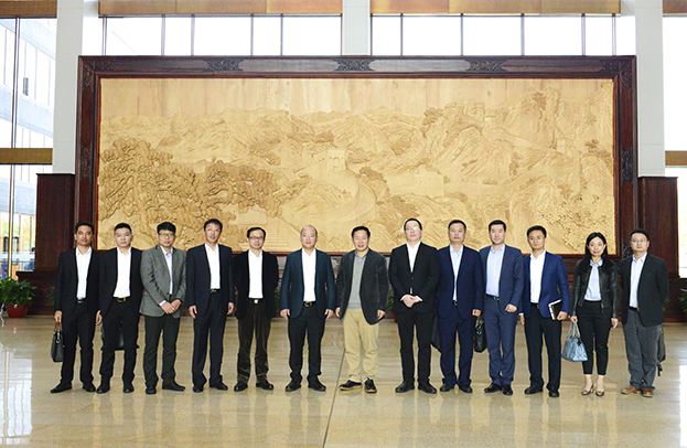 MK游戏官方网站（中国）MK有限公司官网总裁庄展诺一行受邀参访北京用友产业园