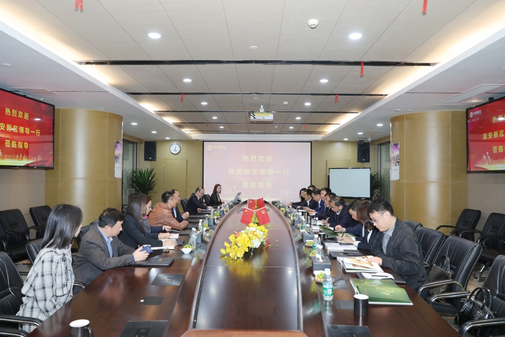 陕西省延安新区党工委副书记、管委会主任薛鹏春一行莅临MK游戏官方网站（中国）MK有限公司官网调研指导 